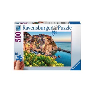 Ravensburger (13602) - "Colorful Italy" - 500 pieces puzzle