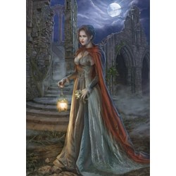 Grafika (00966) - Cris Ortega: "Waiting in the Dark" - 1000 pieces puzzle