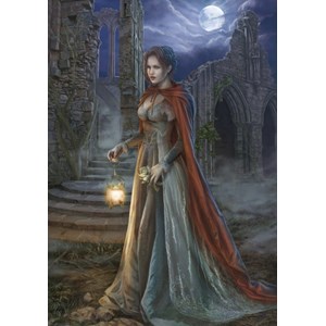 Grafika (00966) - Cris Ortega: "Waiting in the Dark" - 1000 pieces puzzle