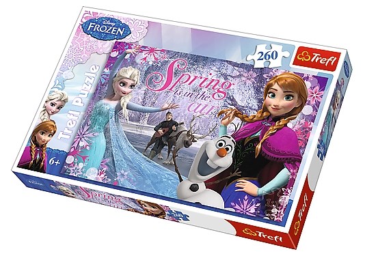 Trefl (13195) - "The Snow Queen, Spring is in the Air" - 260 pieces puzzle