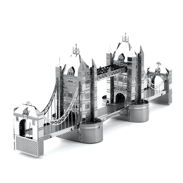 Metal Earth (Metal-Earth-MMS022) - "Metal Tower Bridge" - 30 pieces puzzle