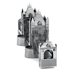 Metal Earth (Metal-Earth-MMS022) - "Metal Tower Bridge" - 30 pieces puzzle