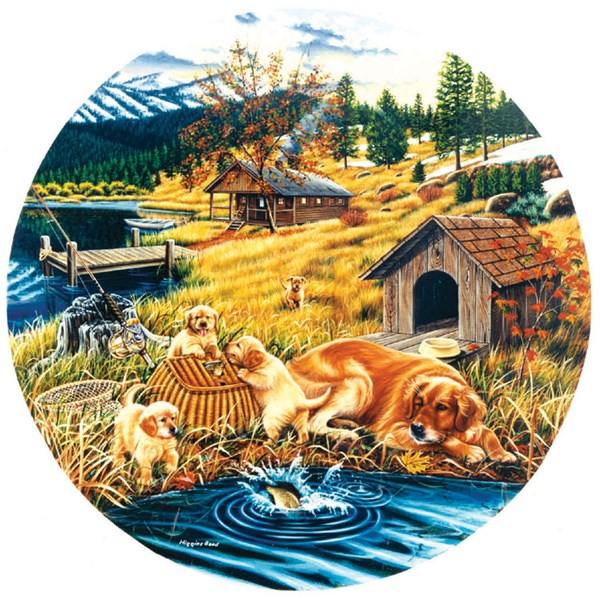 SunsOut (45835) - Higgins Bond: "Family Picnic" - 500 pieces puzzle