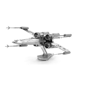 Metal Earth (Metal-Earth-MMS257) - "Star Wars, X-Wing Star Fighter" - 25 pieces puzzle