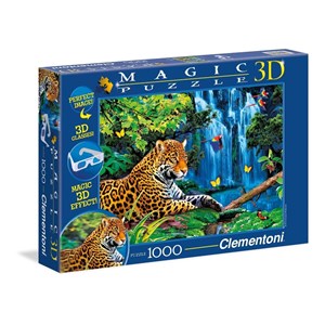 Clementoni (39284) - Howard Robinson: "Jaguar" - 1000 pieces puzzle