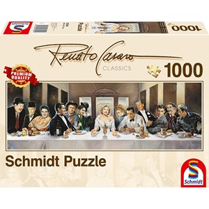 Schmidt Spiele (57291) - Renato Casaro: "Dinner" - 1000 pieces puzzle