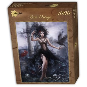 Grafika (T-00013) - Cris Ortega: "Shadowness" - 1000 pieces puzzle