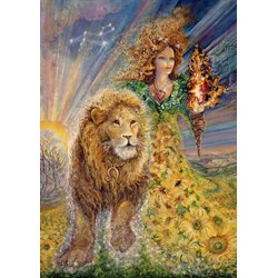Grafika (T-00035) - Josephine Wall: "Zodiac Sign, Leo" - 1000 pieces puzzle