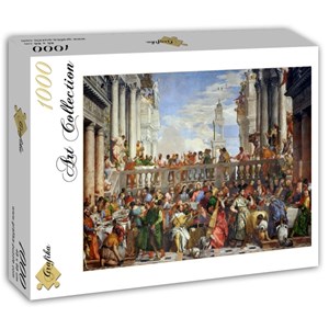 Grafika (T-00074) - Paolo Veronese: "The Wedding at Cana, 1563" - 1000 pieces puzzle