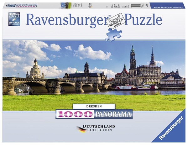 Ravensburger (19619) - "Dresden Canaletto Blick" - 1000 pieces puzzle