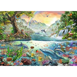 Ravensburger (19484) - "In Paradise" - 1000 pieces puzzle