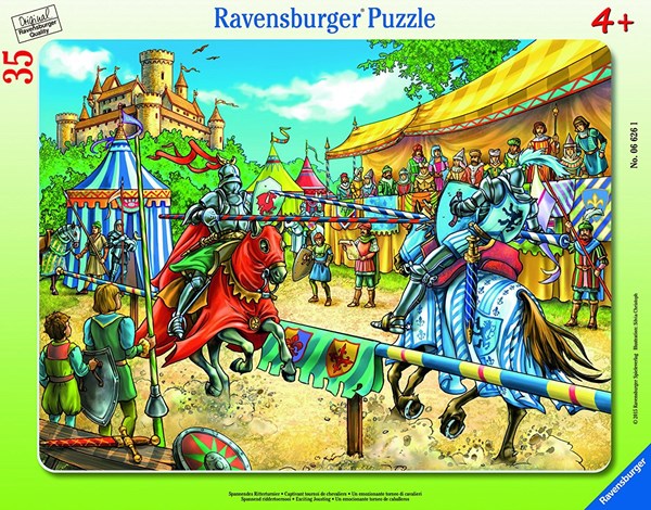 Ravensburger (06626) - "Exciting Jousting" - 35 pieces puzzle