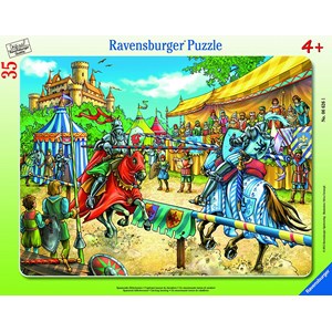 Ravensburger (06626) - "Exciting Jousting" - 35 pieces puzzle