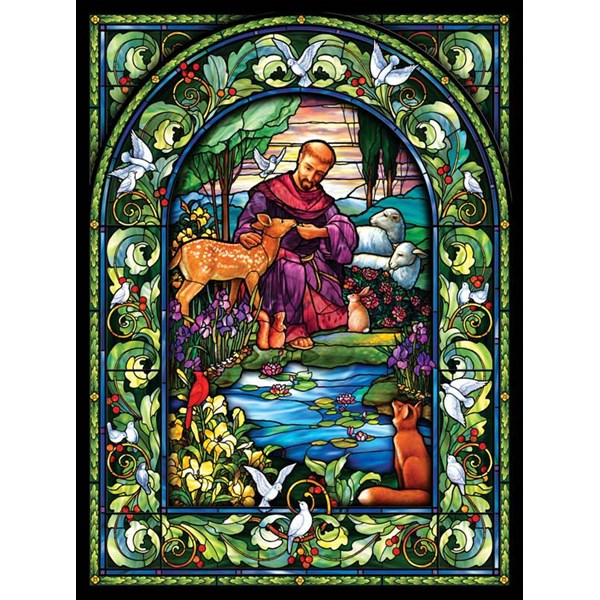 SunsOut (18167) - Randy Wollenmann: "St. Francis, Scratch and Dent" - 1000 pieces puzzle