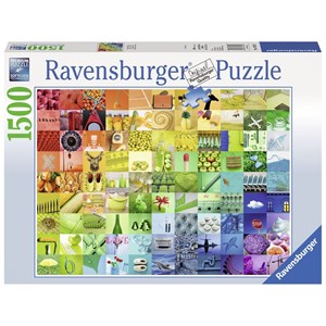 Ravensburger (16322) - "99 Beautiful Colors" - 1500 pieces puzzle