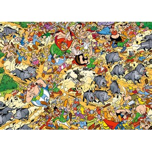 Ravensburger (19163) - "Asterix Hunting Boar" - 1000 pieces puzzle