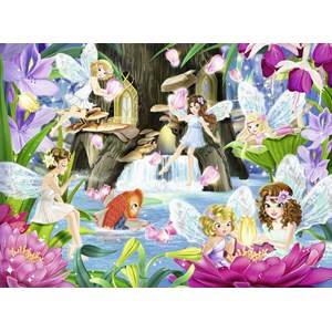 Ravensburger (10942) - "Magical Fairy Night" - 100 pieces puzzle
