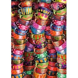 Schmidt Spiele (58228) - "Colorful Cups" - 500 pieces puzzle