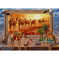 Schmidt Spiele (59338) - Jan Patrik Krasny: "The Desert" - 1000 pieces puzzle