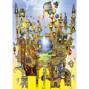 Schmidt Spiele (59354) - Colin Thompson: "Castle in the Air" - 1000 pieces puzzle