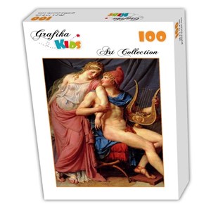 Grafika Kids (00365) - Jacques-Louis David: "The Loves of Paris and Helen, 1788" - 100 pieces puzzle