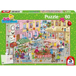 Schmidt Spiele (56150) - "Bibi Blocksberg" - 60 pieces puzzle