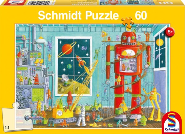 Schmidt Spiele (56159) - "Robot" - 60 pieces puzzle