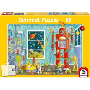 Schmidt Spiele (56159) - "Robot" - 60 pieces puzzle