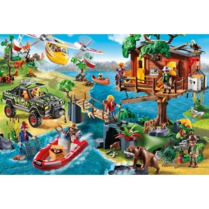 Schmidt Spiele (56164) - "Treehouse" - 150 pieces puzzle