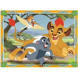 Ravensburger (07158) - "The Lion Guard" - 12 16 20 24 pieces puzzle