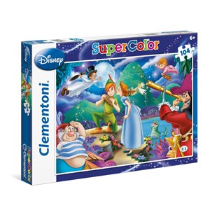 Clementoni (27915) - "Peter Pan" - 104 pieces puzzle