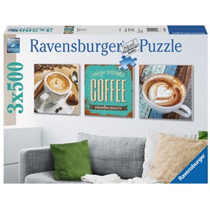 Ravensburger (19919) - "Coffee" - 500 pieces puzzle