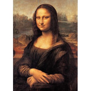 Clementoni (30363) - Leonardo Da Vinci: "Mona Lisa" - 500 pieces puzzle