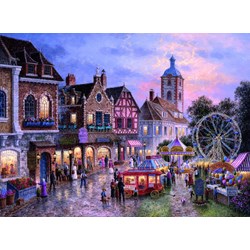 Trefl (33033) - Dennis Lewan: "Funfair" - 3000 pieces puzzle