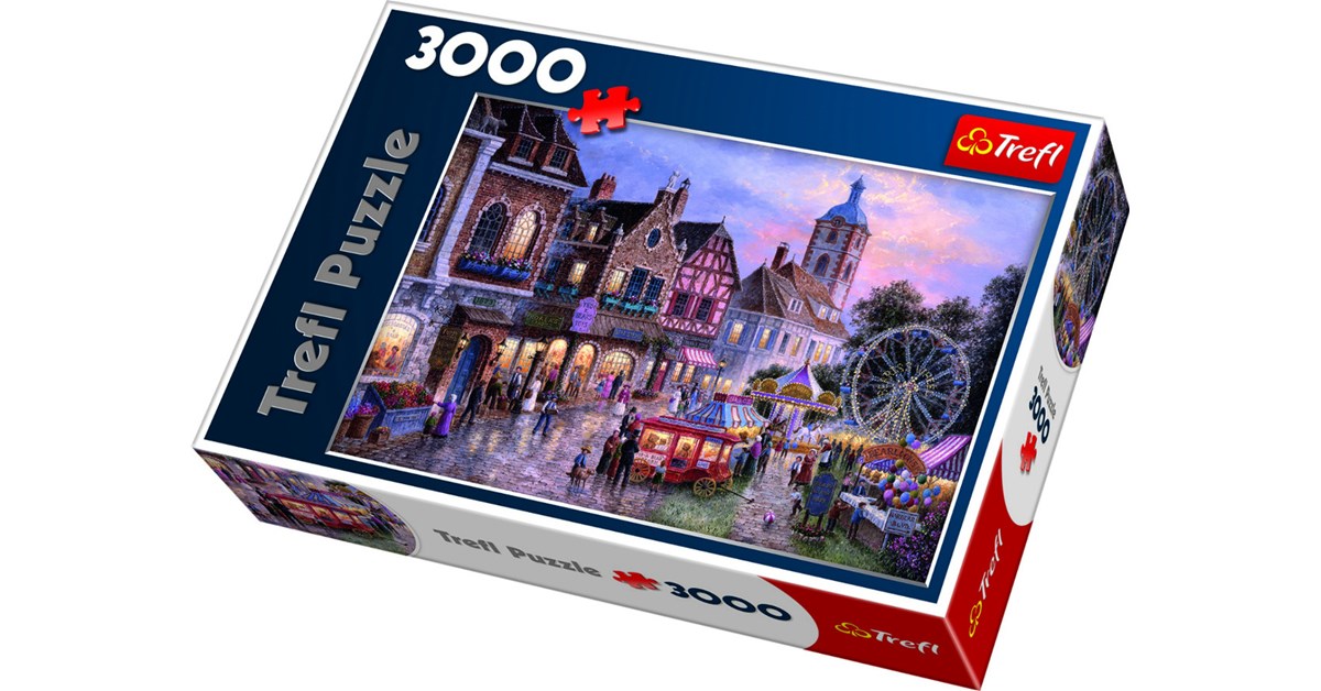 Trefl 3000 Piece Jigsaw Puzzle, Funfair 