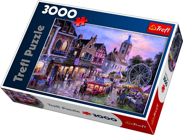 Trefl (33033) - Dennis Lewan: "Funfair" - 3000 pieces puzzle