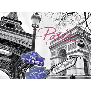 Ravensburger (13658) - "Paris" - 300 pieces puzzle