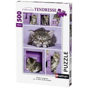Nathan (87227) - "Kitten" - 500 pieces puzzle