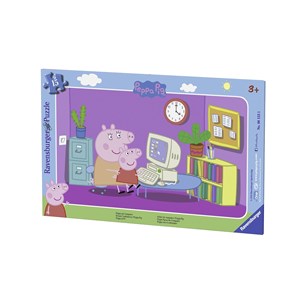 Ravensburger (06123) - "Peppa Pig" - 15 pieces puzzle