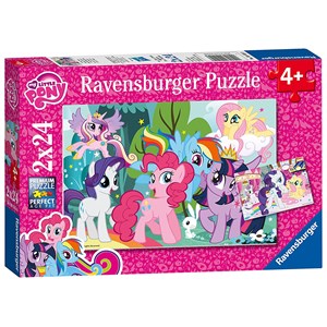 Ravensburger (09105) - "My Little Pony" - 24 pieces puzzle
