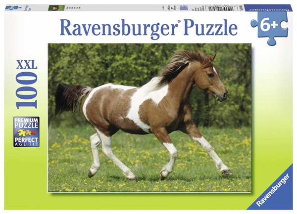 Ravensburger (10848) - "Galloping" - 100 pieces puzzle