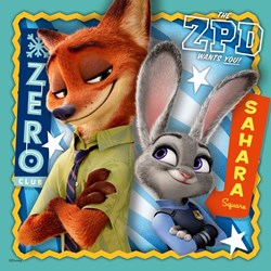 Ravensburger (09404) - "Zootropolis" - 49 pieces puzzle