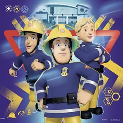 Ravensburger (09386) - "Fireman Sam" - 49 pieces puzzle