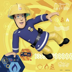 Ravensburger (09386) - "Fireman Sam" - 49 pieces puzzle