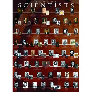 Eurographics (6000-2000) - "Famous Scientists" - 1000 pieces puzzle