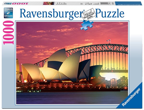 Ravensburger (19211) - "Sydney, The Opera and Harbour Bridge" - 1000 pieces puzzle
