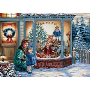 Art Puzzle (4194) - "The Toy Box" - 500 pieces puzzle