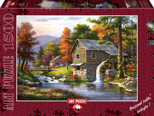 Art Puzzle (4640) - Dominic Davison: "Old Sutter's Mill" - 1500 pieces puzzle