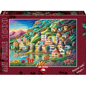 Art Puzzle (4641) - "Hidden Harbor" - 1500 pieces puzzle