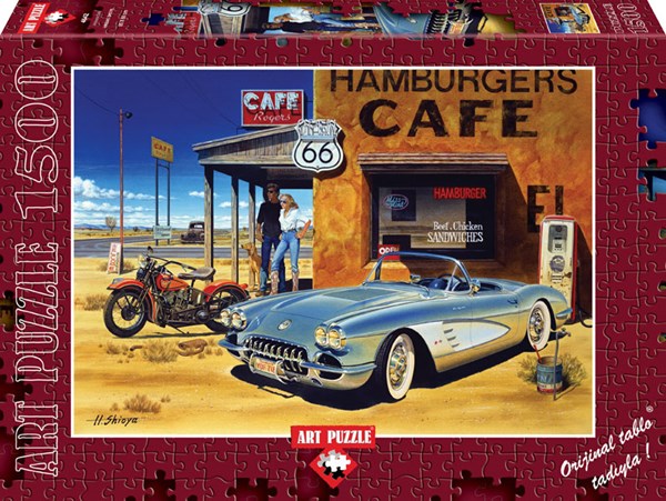 Art Puzzle (4642) - "Arizona Cafe" - 1500 pieces puzzle